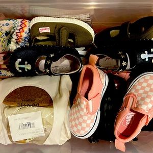 Collection of size 5 girl Walker shoes